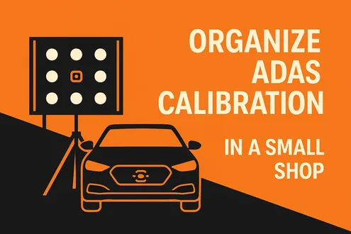 ADAS calibration setup for independent workshops (2025)