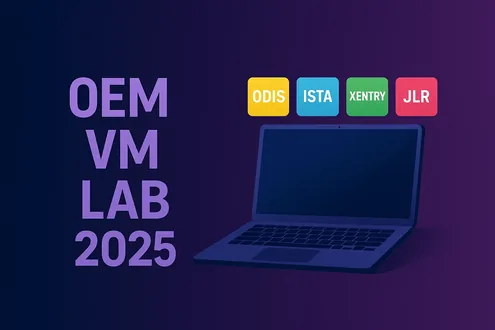 Build a Local OEM Diagnostic Lab with VMs (ODIS, ISTA, Xentry, JLR) in 2025